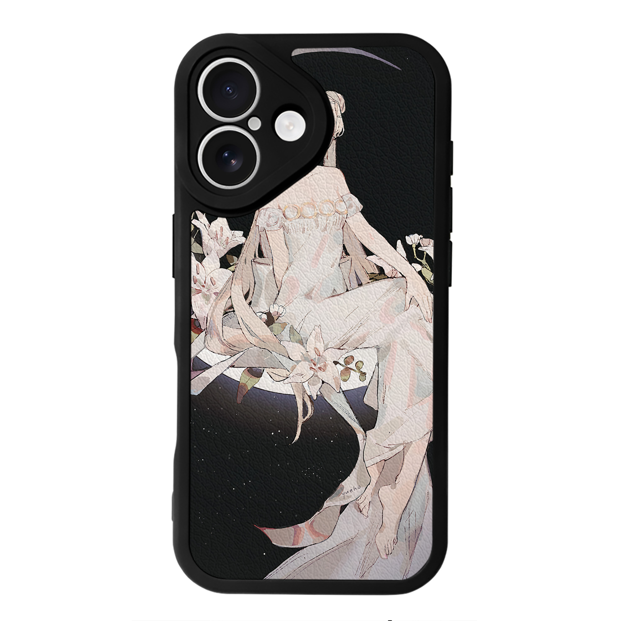 （画像用） 美少女戦士セーラームーン Sailor Moon 【iPhone 16シリーズ対応】シリコンスマホケース（レザー調） 材質：シリコン